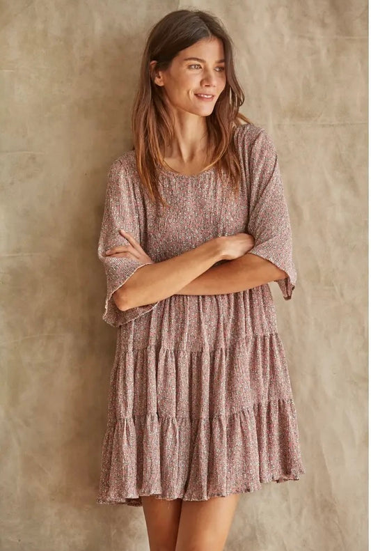 Mauve Flowy Dress