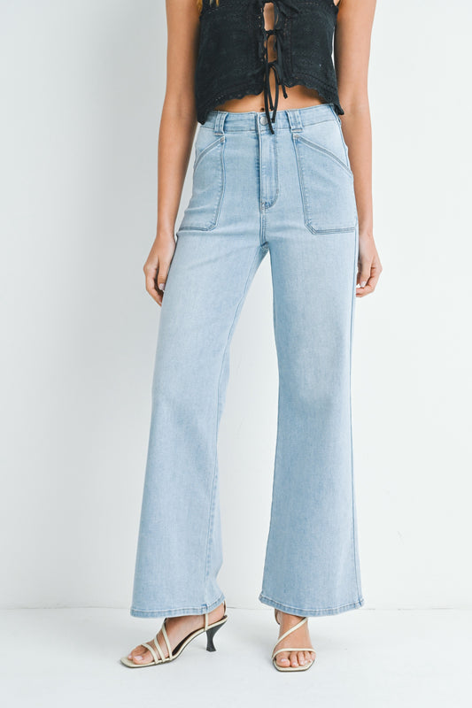 The Murphy Wide Leg Denim