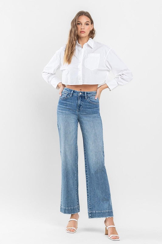 The Hannah Hem Denim