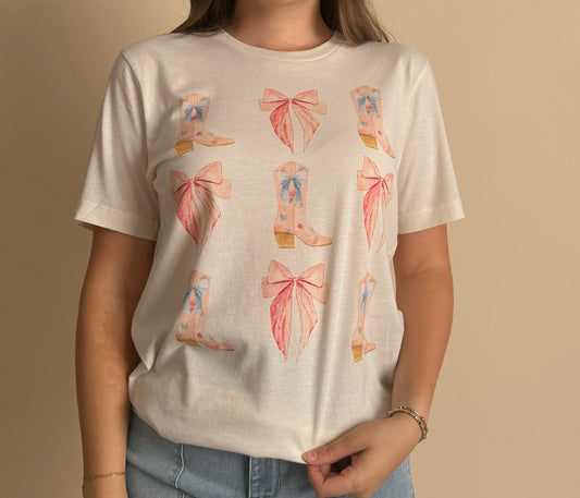 Boots and Bows Graphic Tee