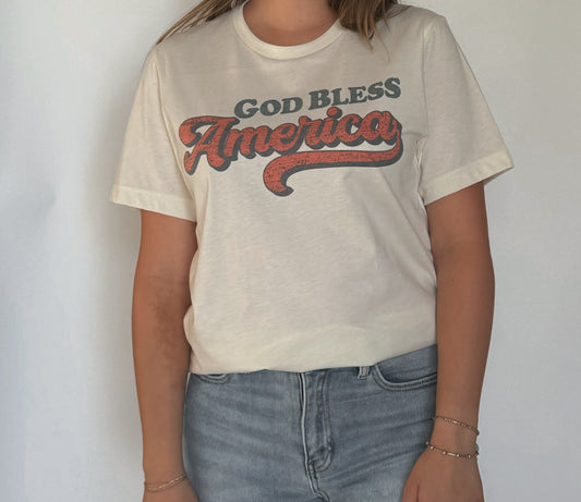 God Bless America Graphic Tee